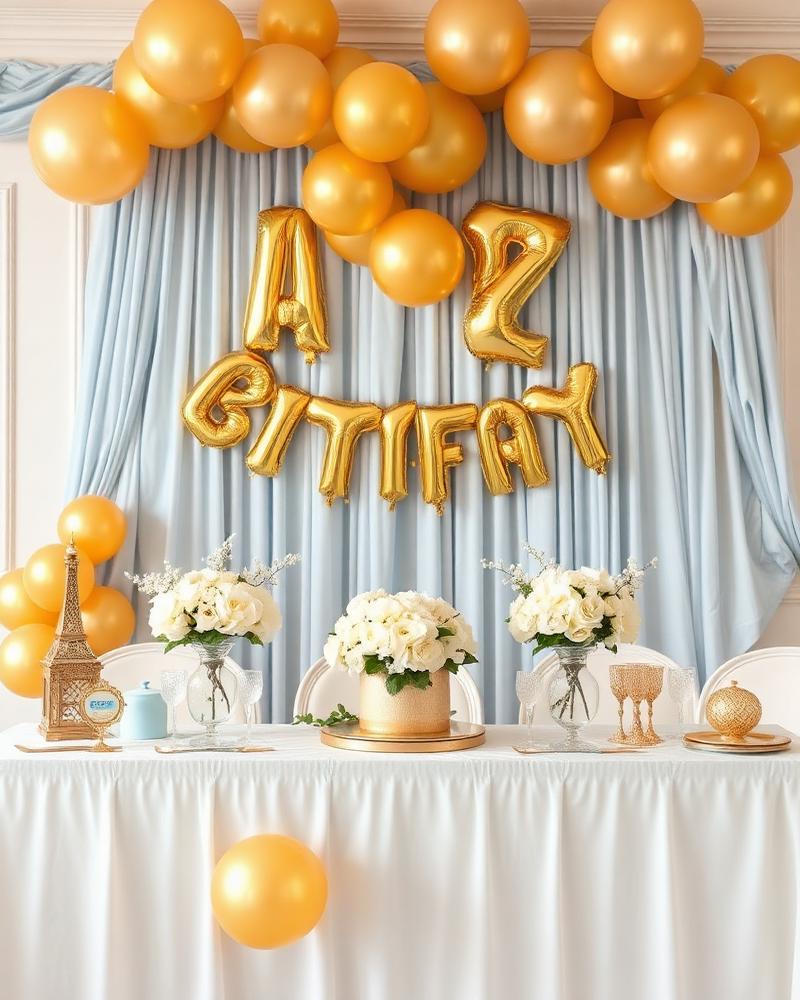 Decoración para Cumpleaños